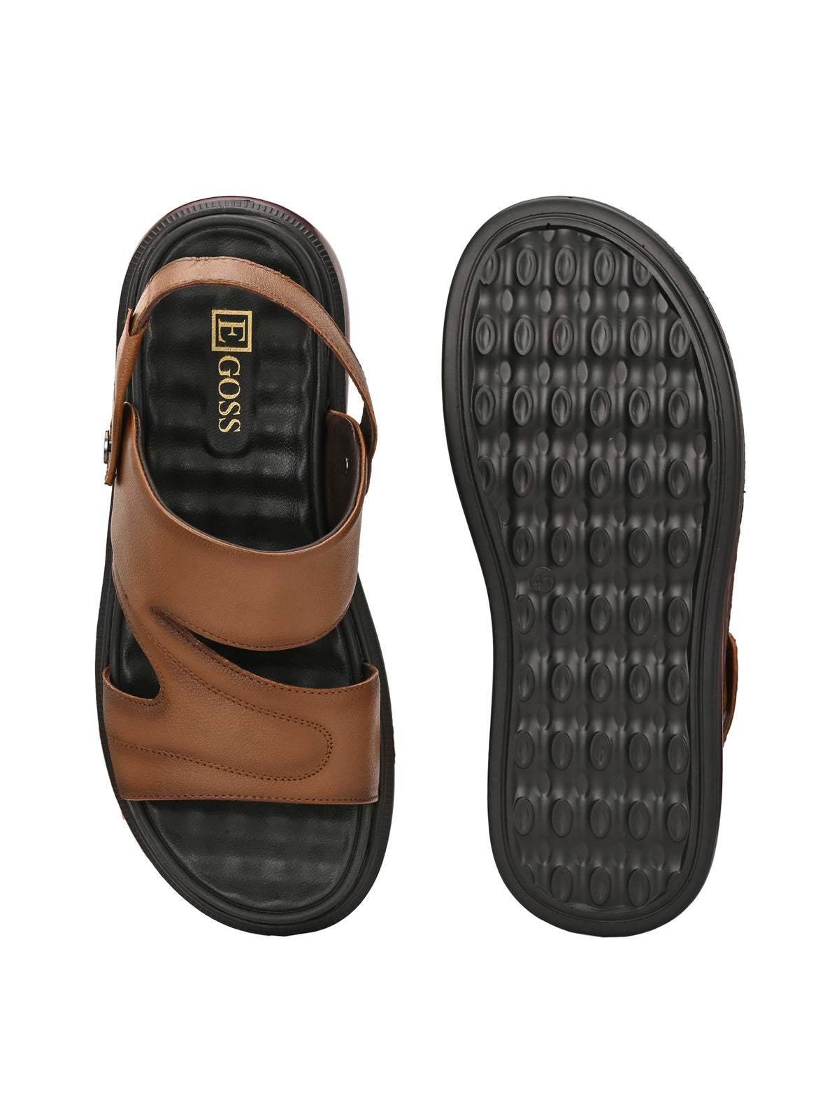 Finch Comfort Leather Back Strap Sandals