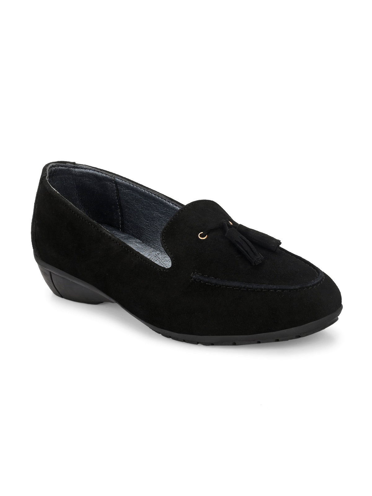 Jerry Suede Leather Tassel Loafers