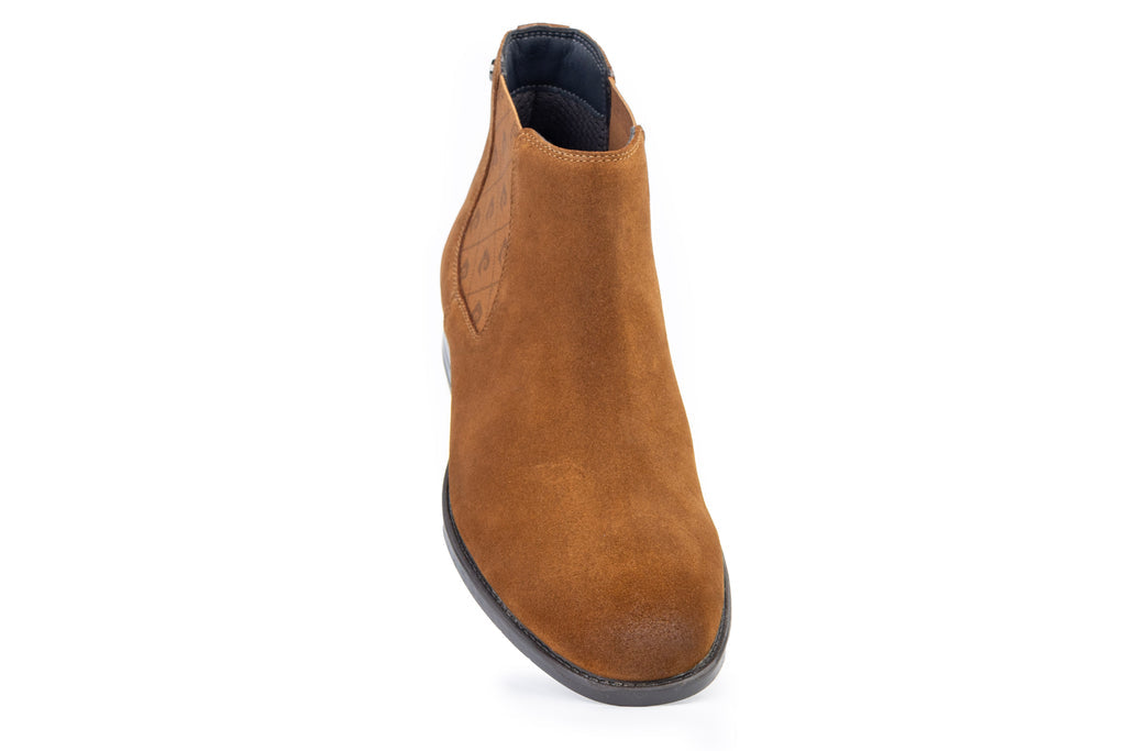 Suede Leather Chelsea Boots