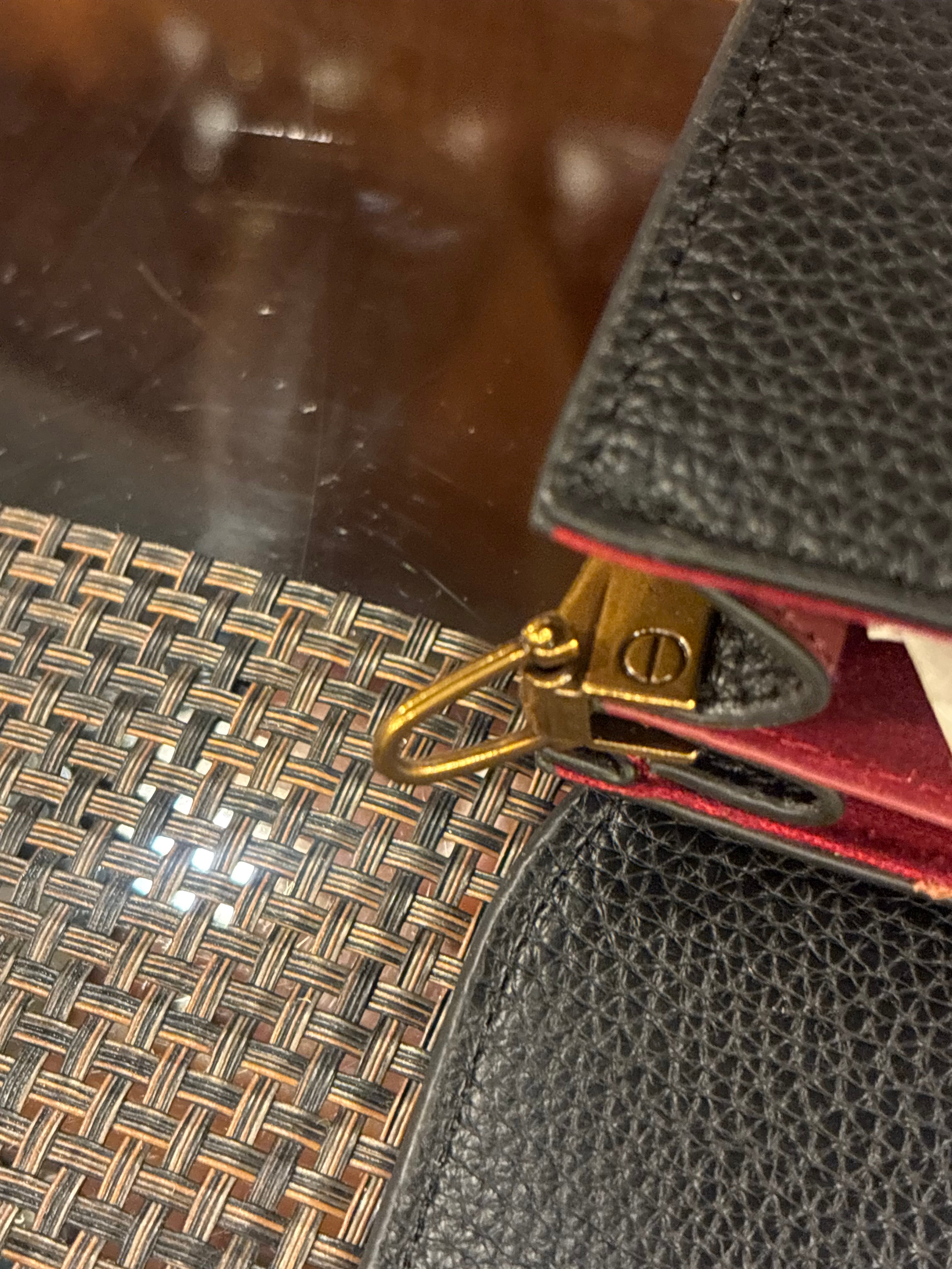 Metallic Snake Buckle Top Flap Sling Bag