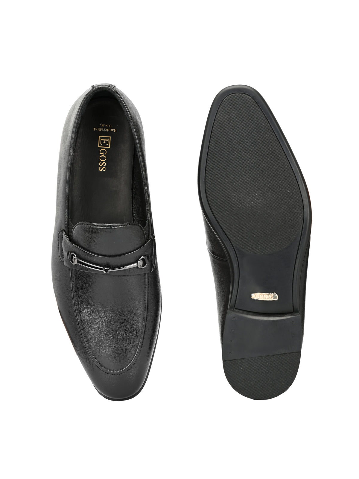 Arius Leather Buckled Loafers