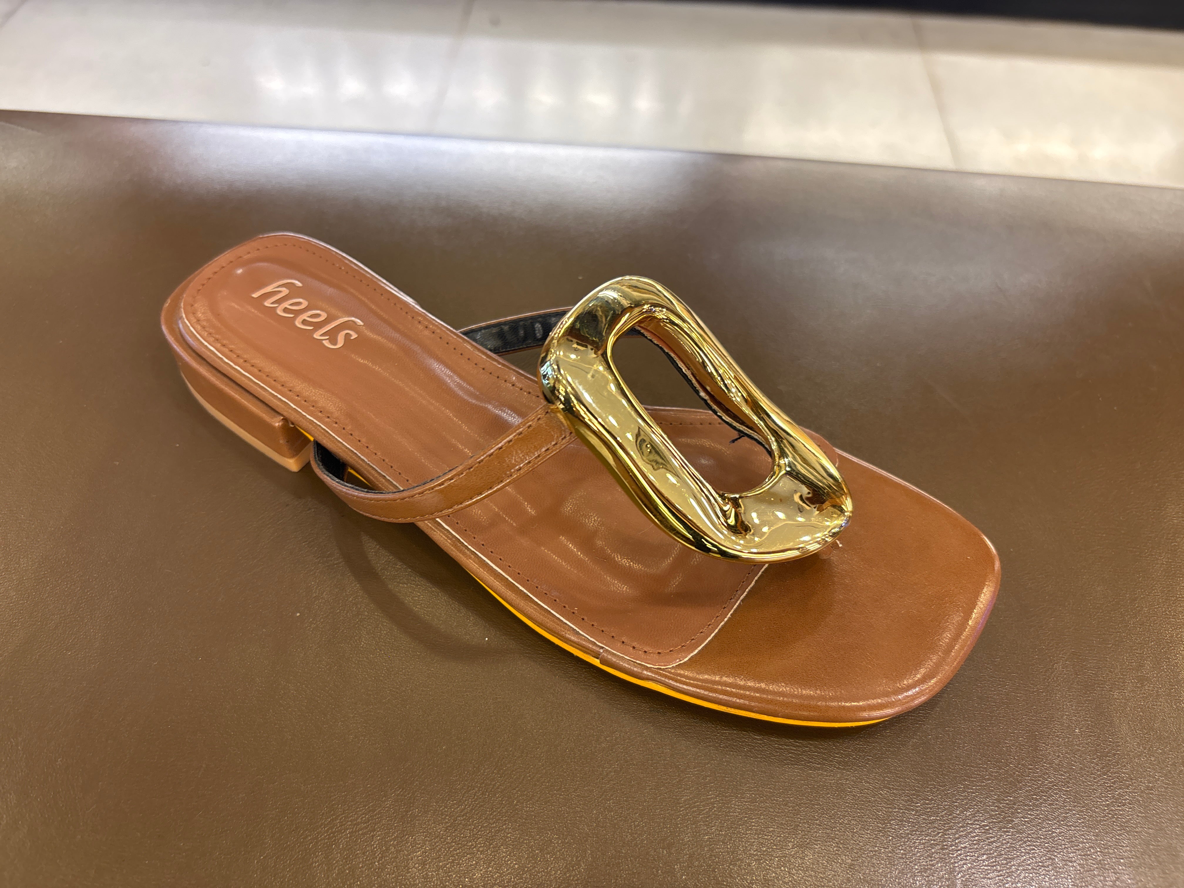 Nova Buckled Summer Mid Heel Sliders