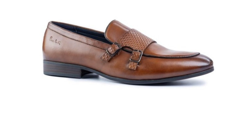 Maxwell Monk Leather Loafers - The Heels India