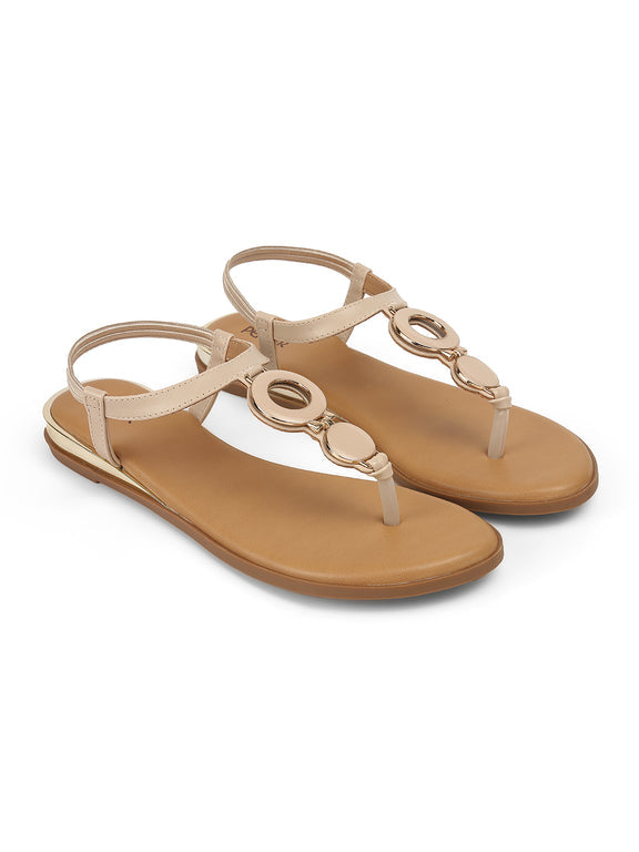 Serenity Flat Cushioned Sandals
