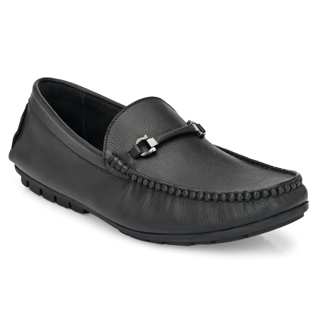Puyol Leather Cushioned Loafers