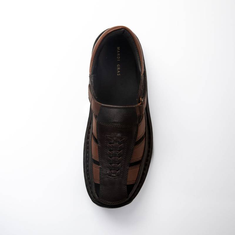 Demarzio Leather Roman Sandals