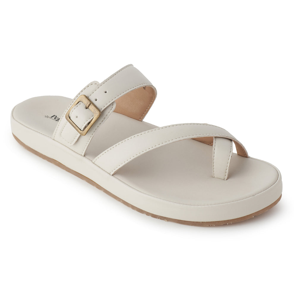 Celine Cushioned Thumb Slippers - The Heels India