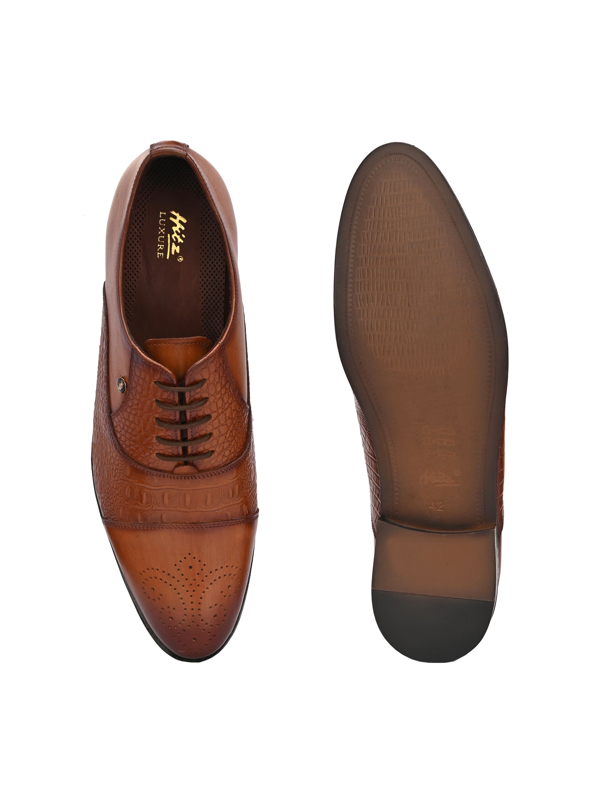 Belmont Crust Leather Lace Up Formal Shoes