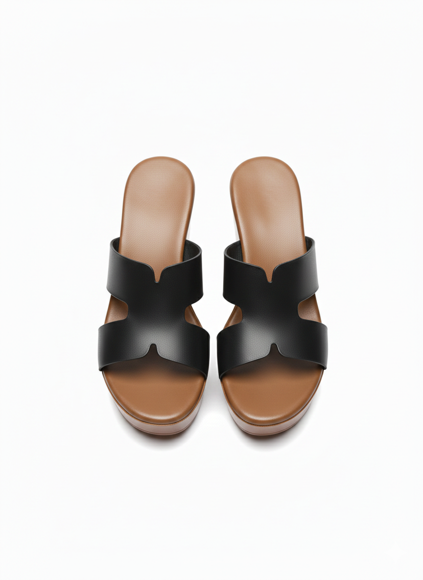 Carlita Casual Wedge Slip On Platform Heels - The Heels India