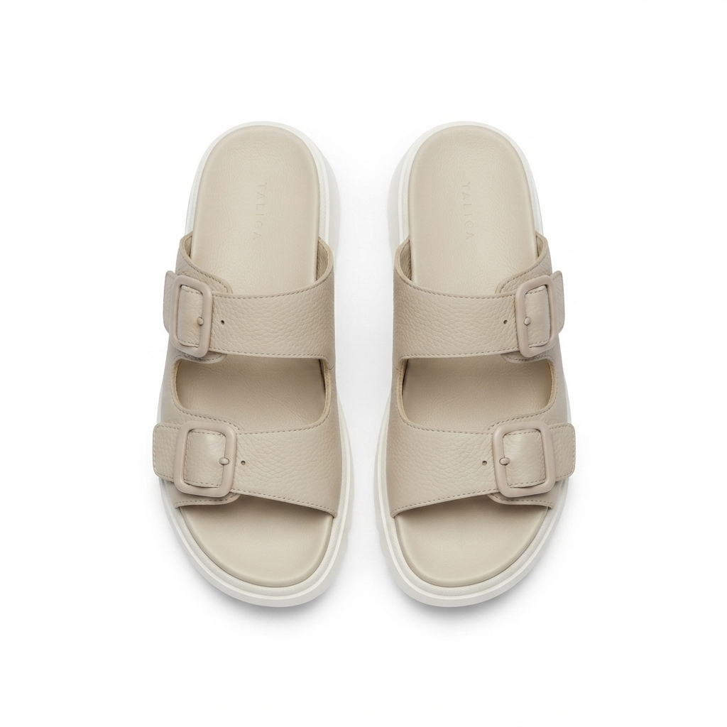 Elara Comfort Chunky Summer Strappy Slippers