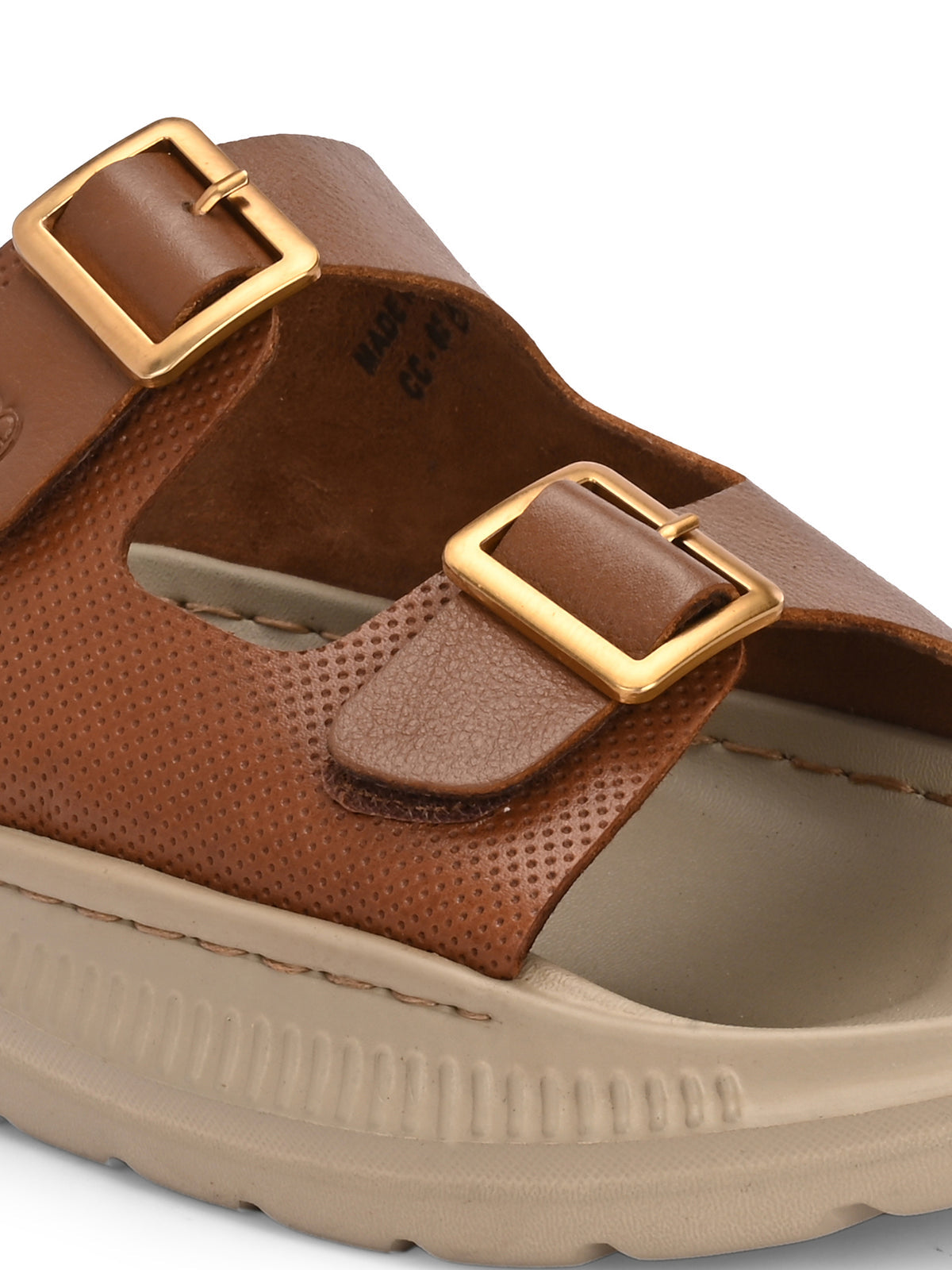Caldori Zero Gravity Summer Comfort Leather Slippers