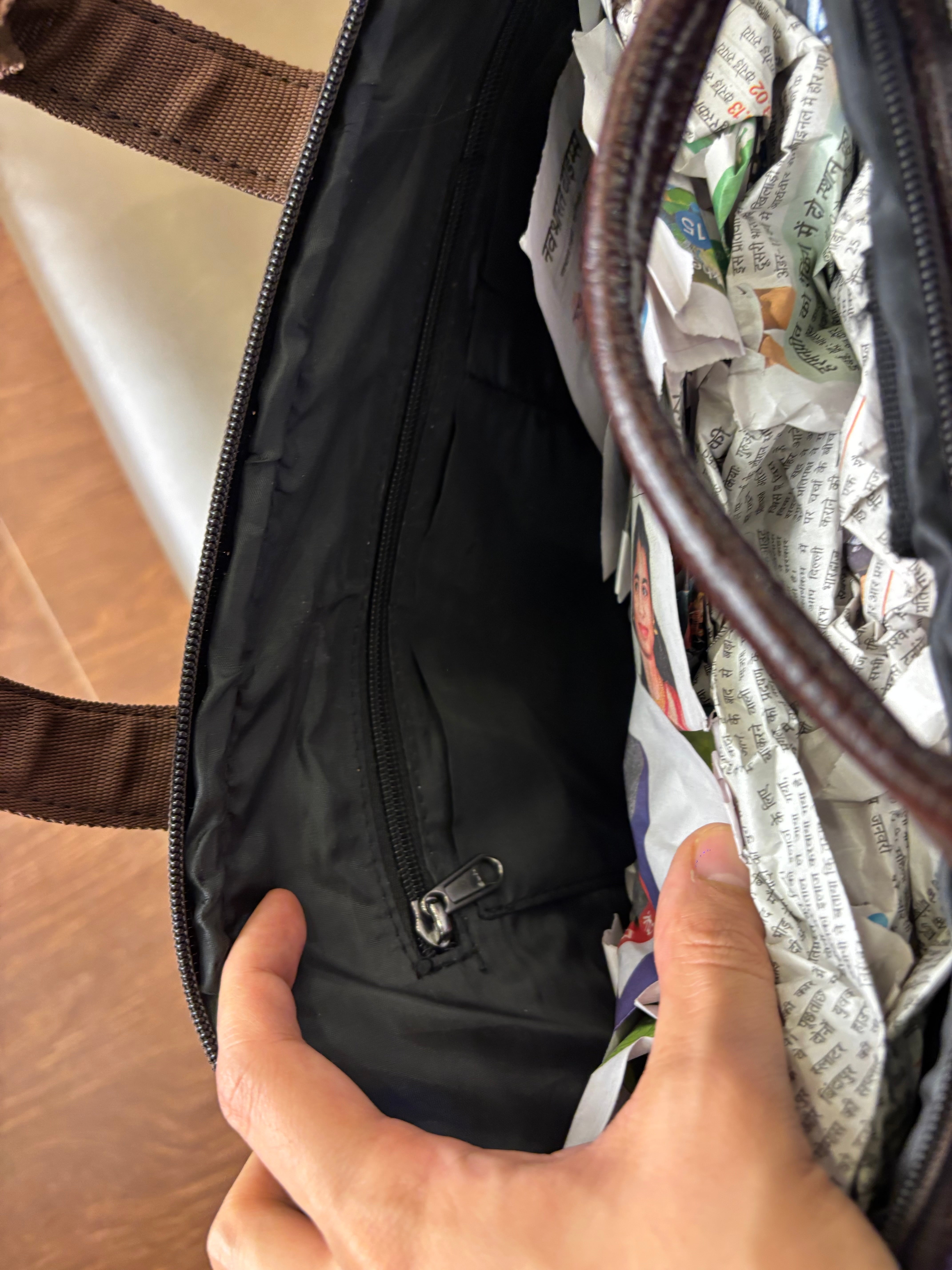 Brown Leather Laptop Bags SLP342