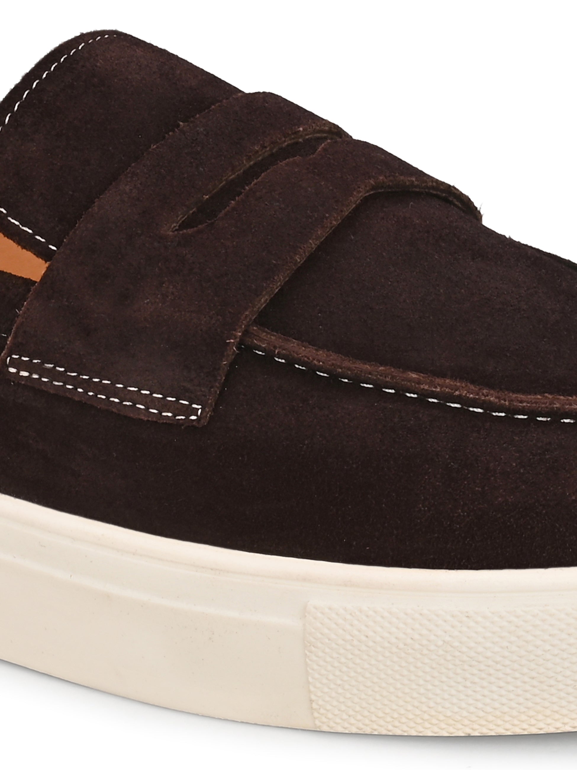 Fabrizio Suede Leather Slipons