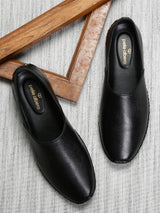 Nathan Ethnic Leather Slip-Ons - The Heels India