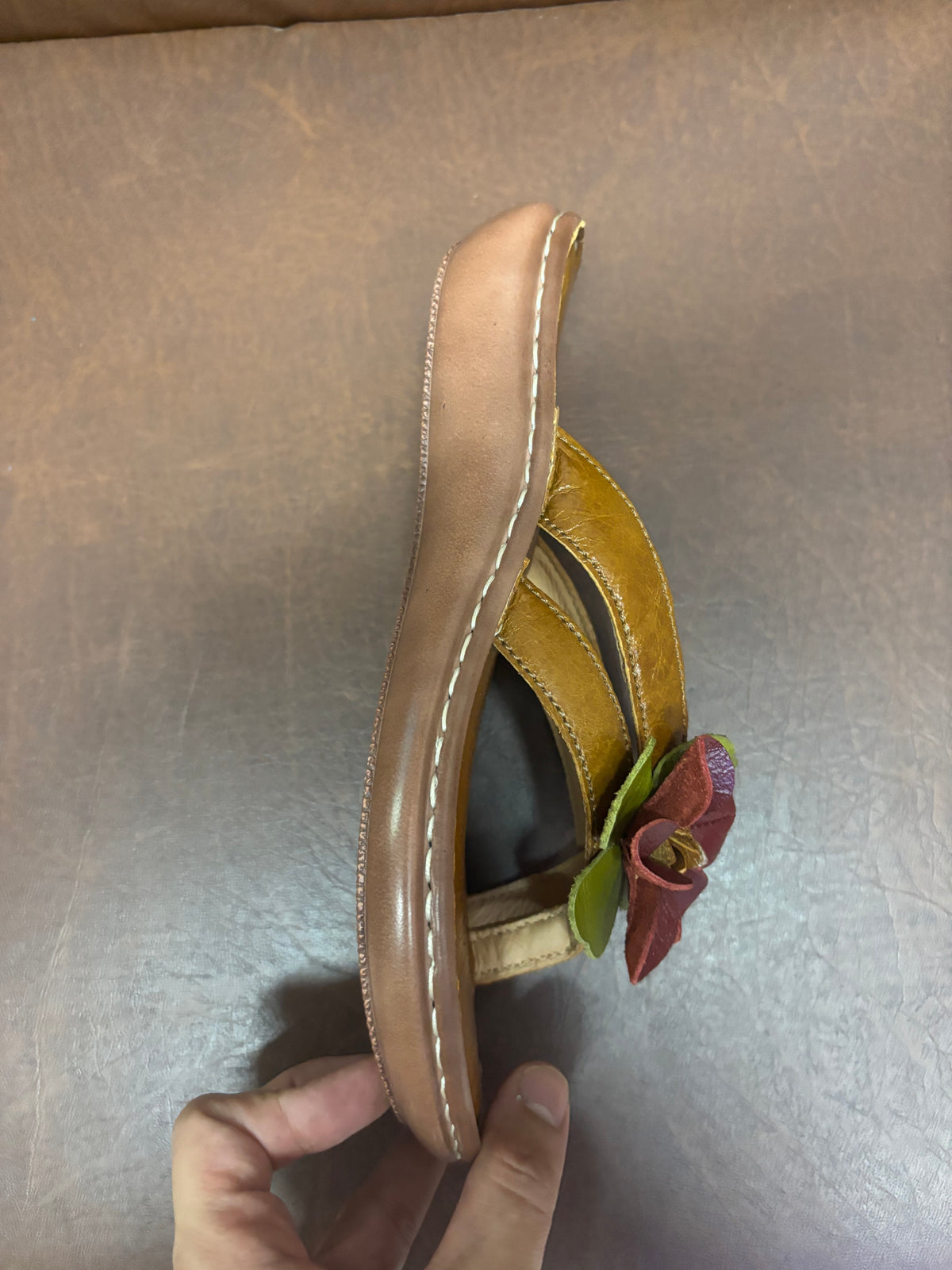 Serein Premium Leather Slippers - The Heels India
