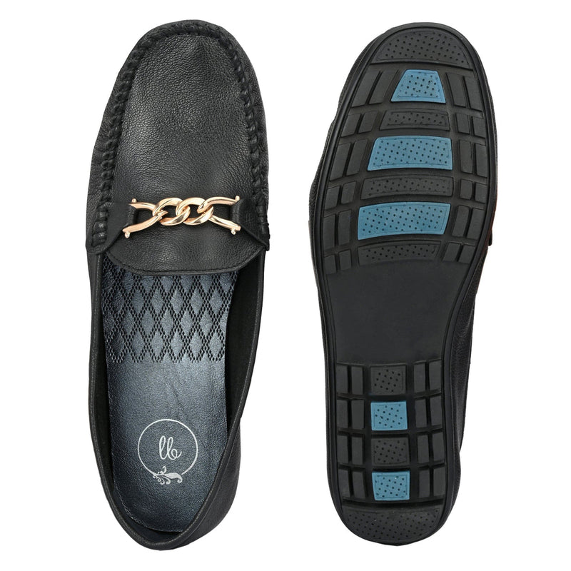 Kelly Leather Cushion Loafers