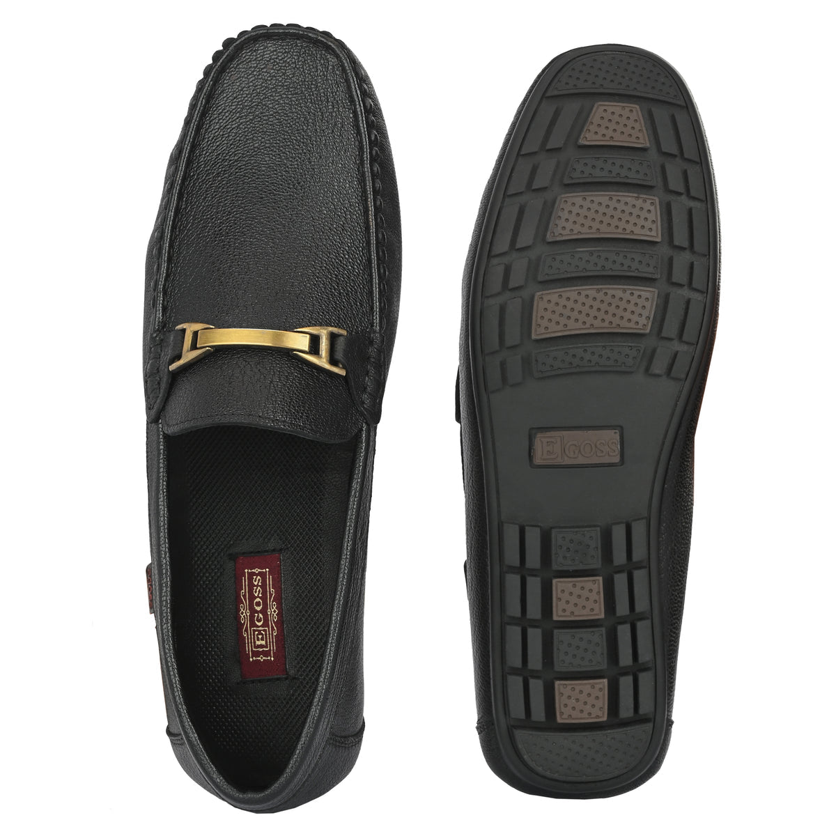 Baena Leather Cushioned Loafers