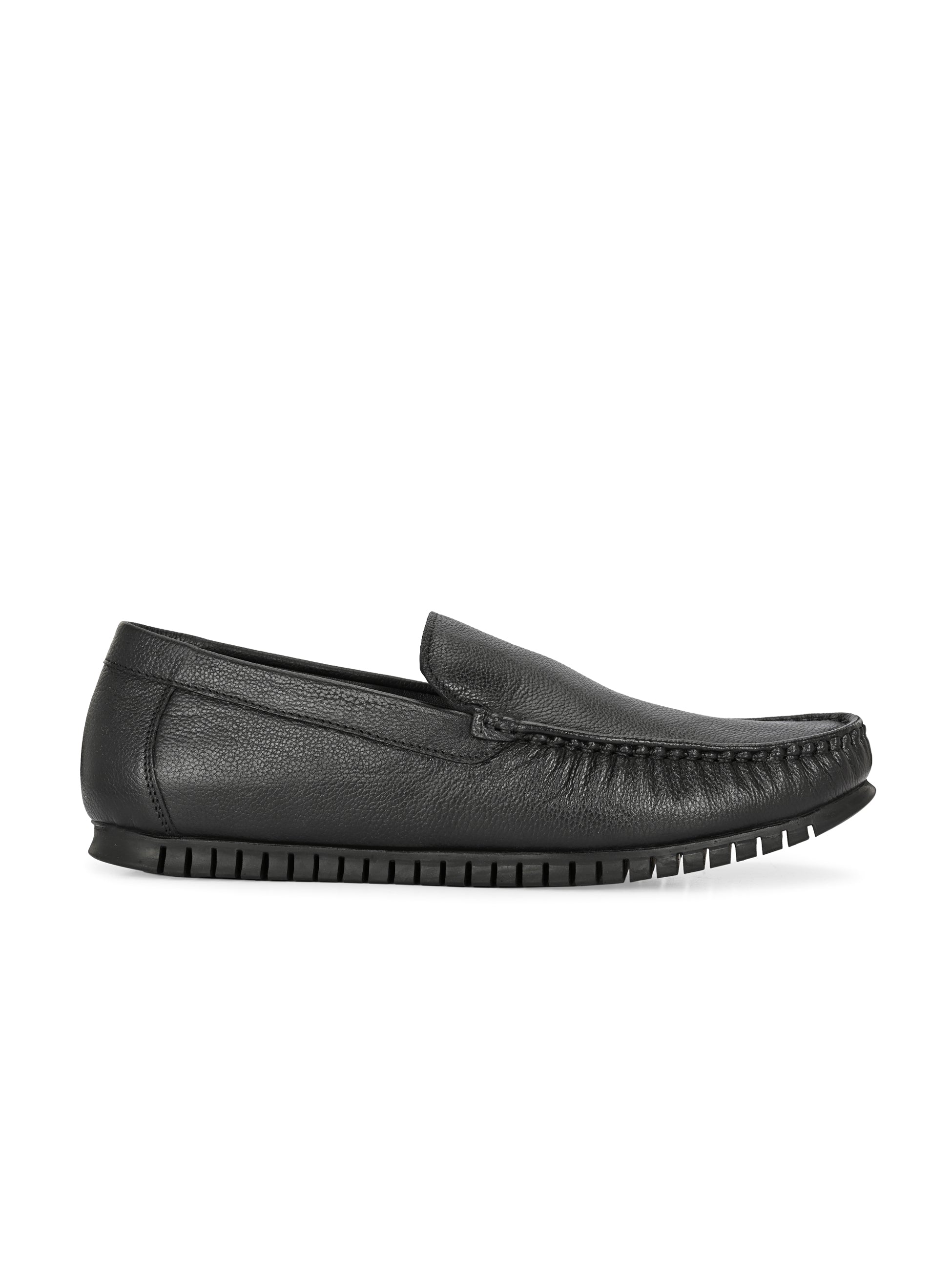 Ochre Leather Flexi Loafers