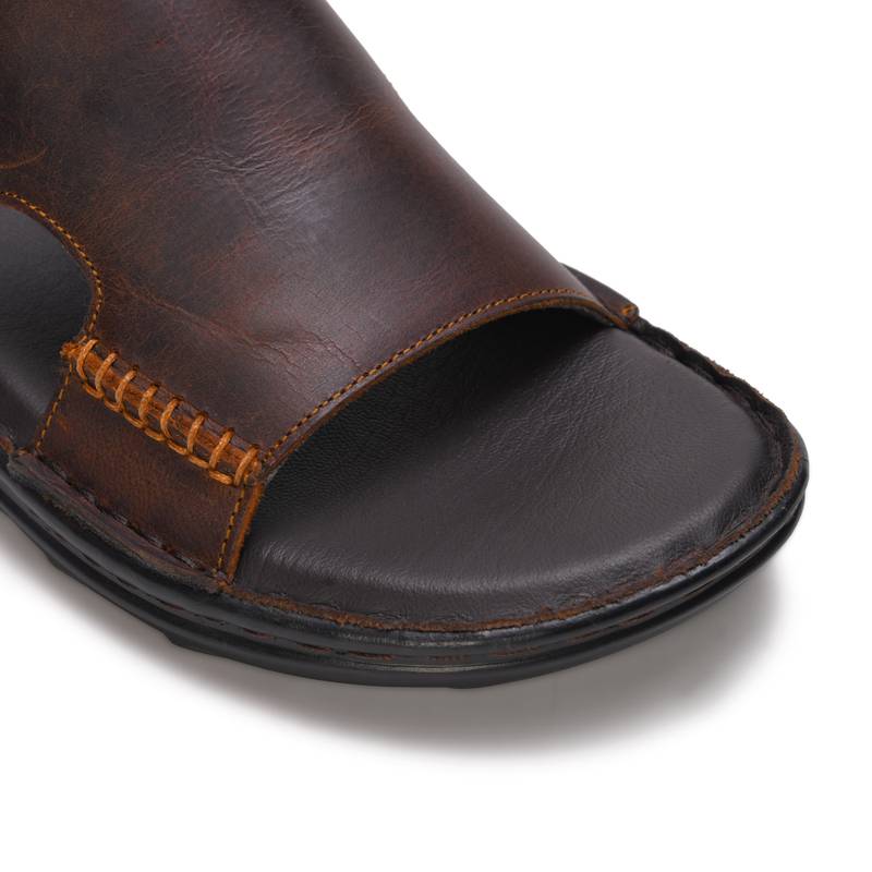 Caicedo Leather Strap Sandals