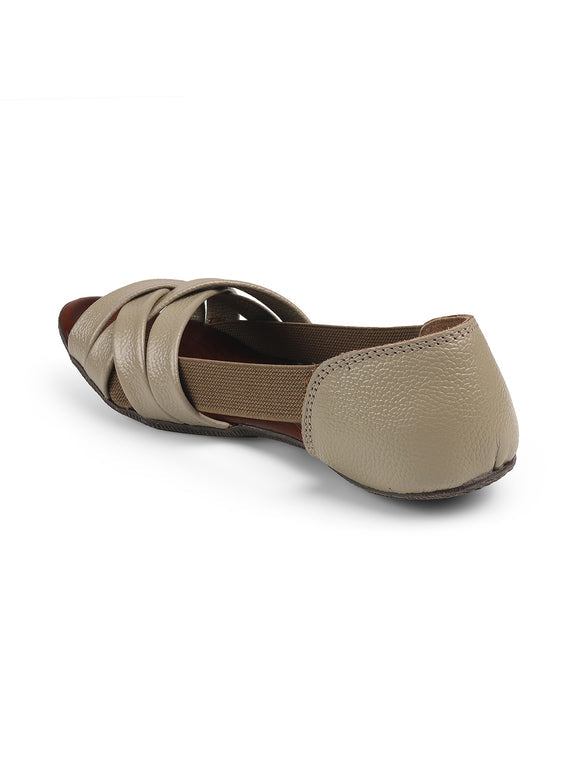 Georgia Leather Crisscross Sandals