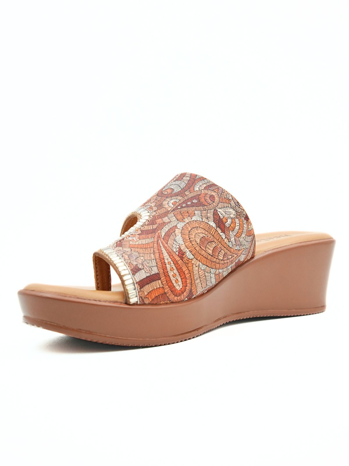Becky Printed Thumb Wedges
