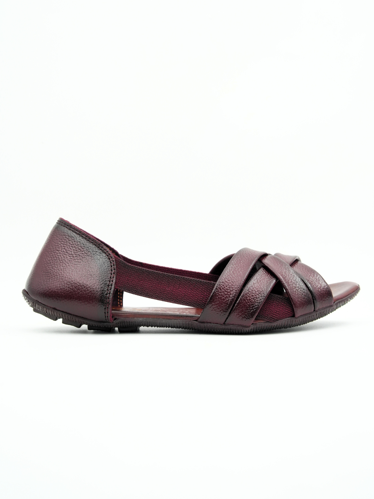 Georgia Leather Crisscross Sandals