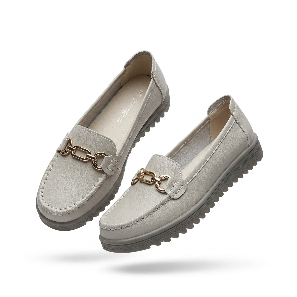 Elise Comfort Cushioned Flexi Loafers - The Heels India