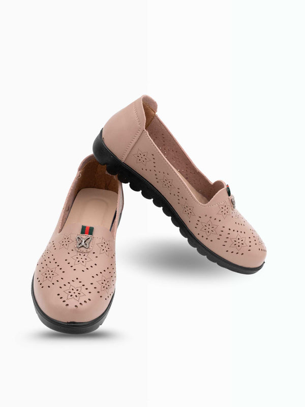 Esme Perforated Cushioned Loafers