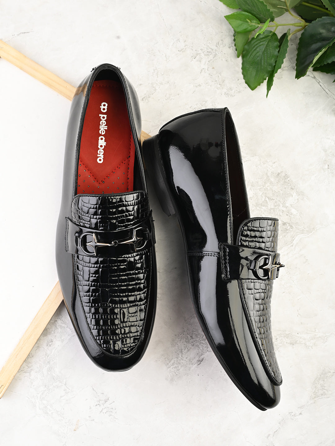 Eden Patent Leather Moccasins