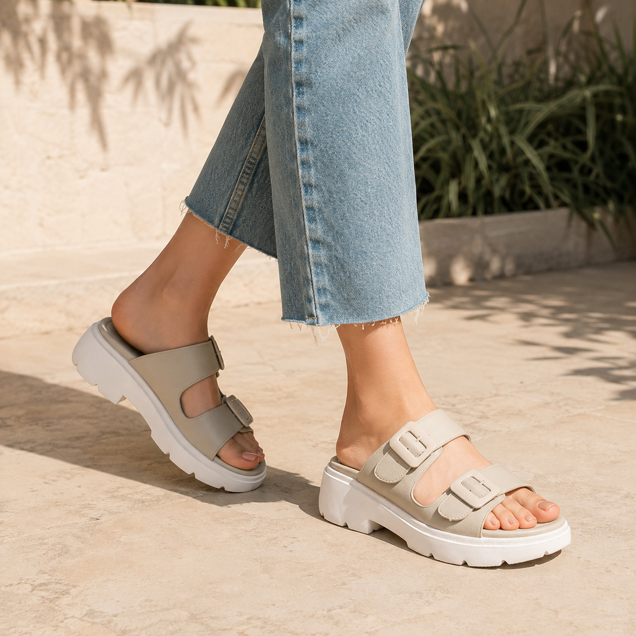 Kelly Lite Comfort Chunky Summer Slippers