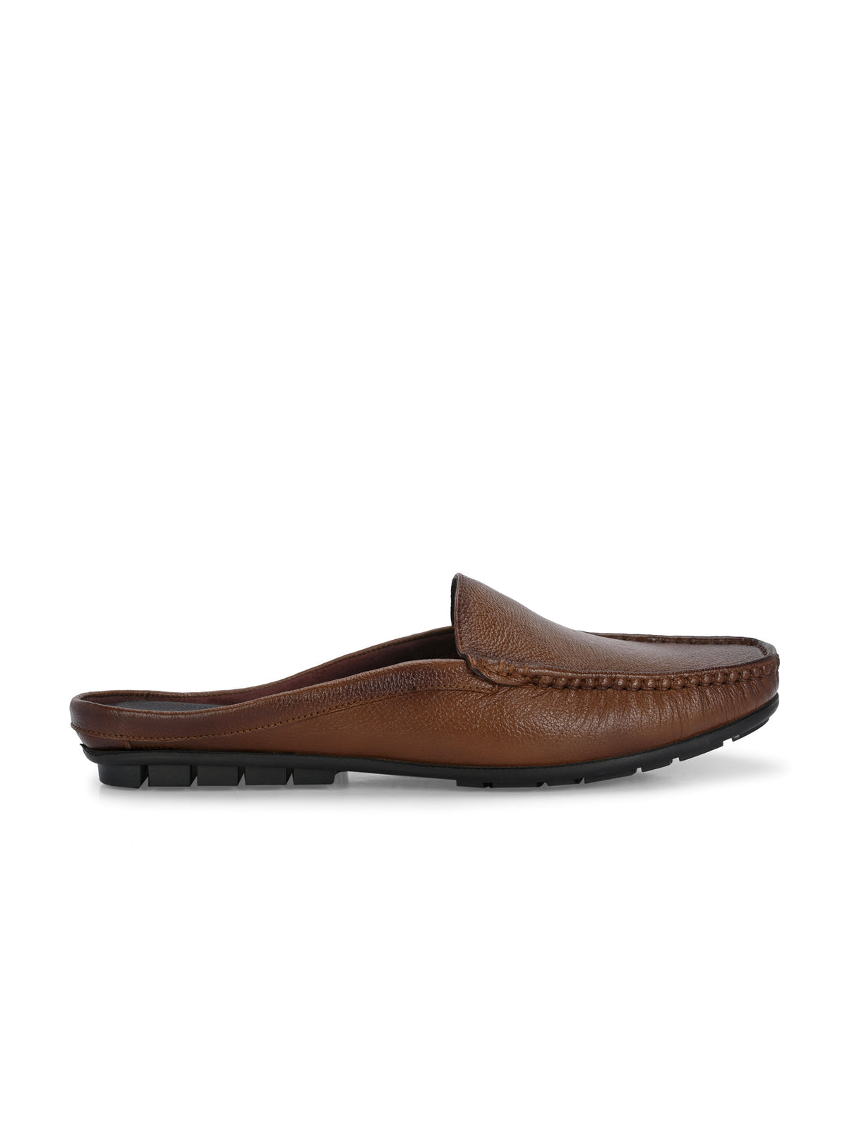 Flint Leather Casual Slip-On Mules