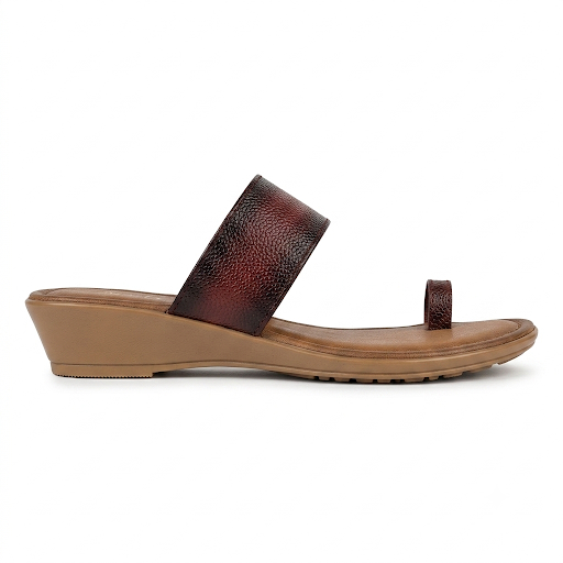 Welma Thumb Strap Leather Summer Slippers