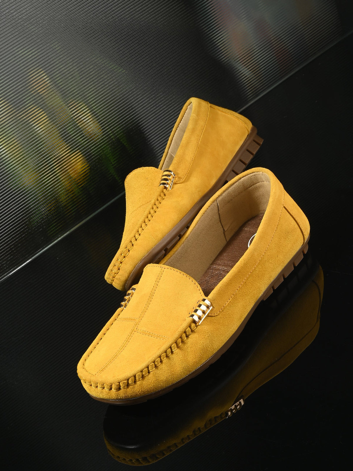 Marbella Suede Leather Loafers