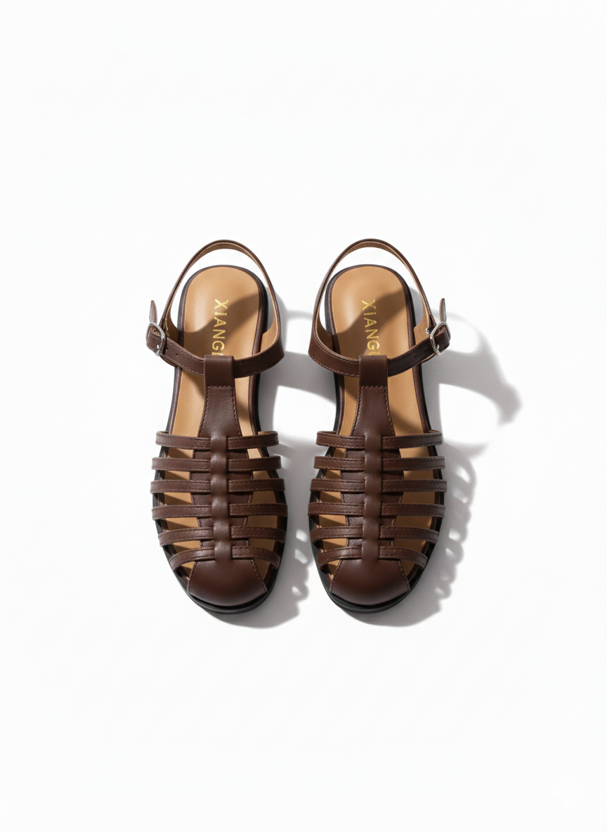 Kiera Fishermen Ankle Strap Summer Sandals