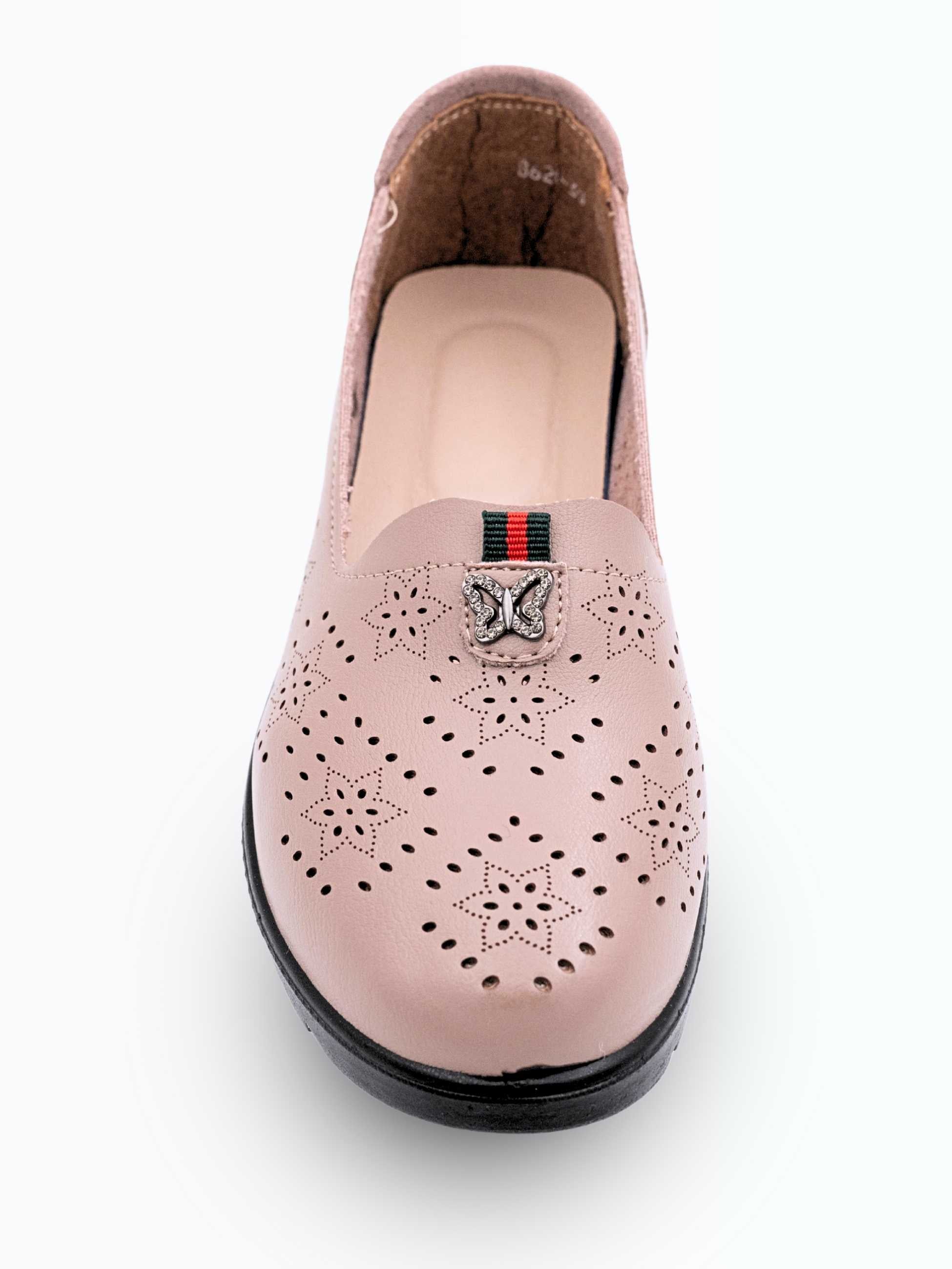 Esme Perforated Cushioned Loafers