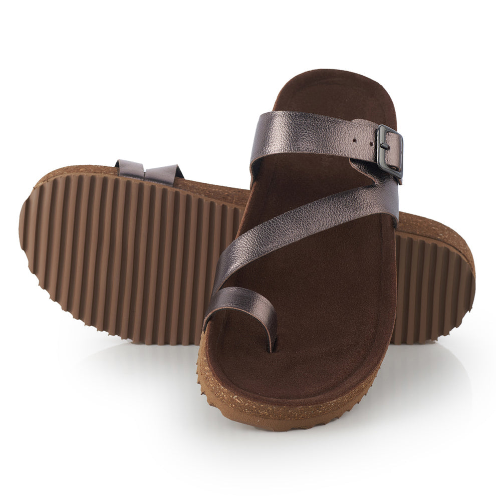 Tessa Original Cork Footbed Slippers - The Heels India