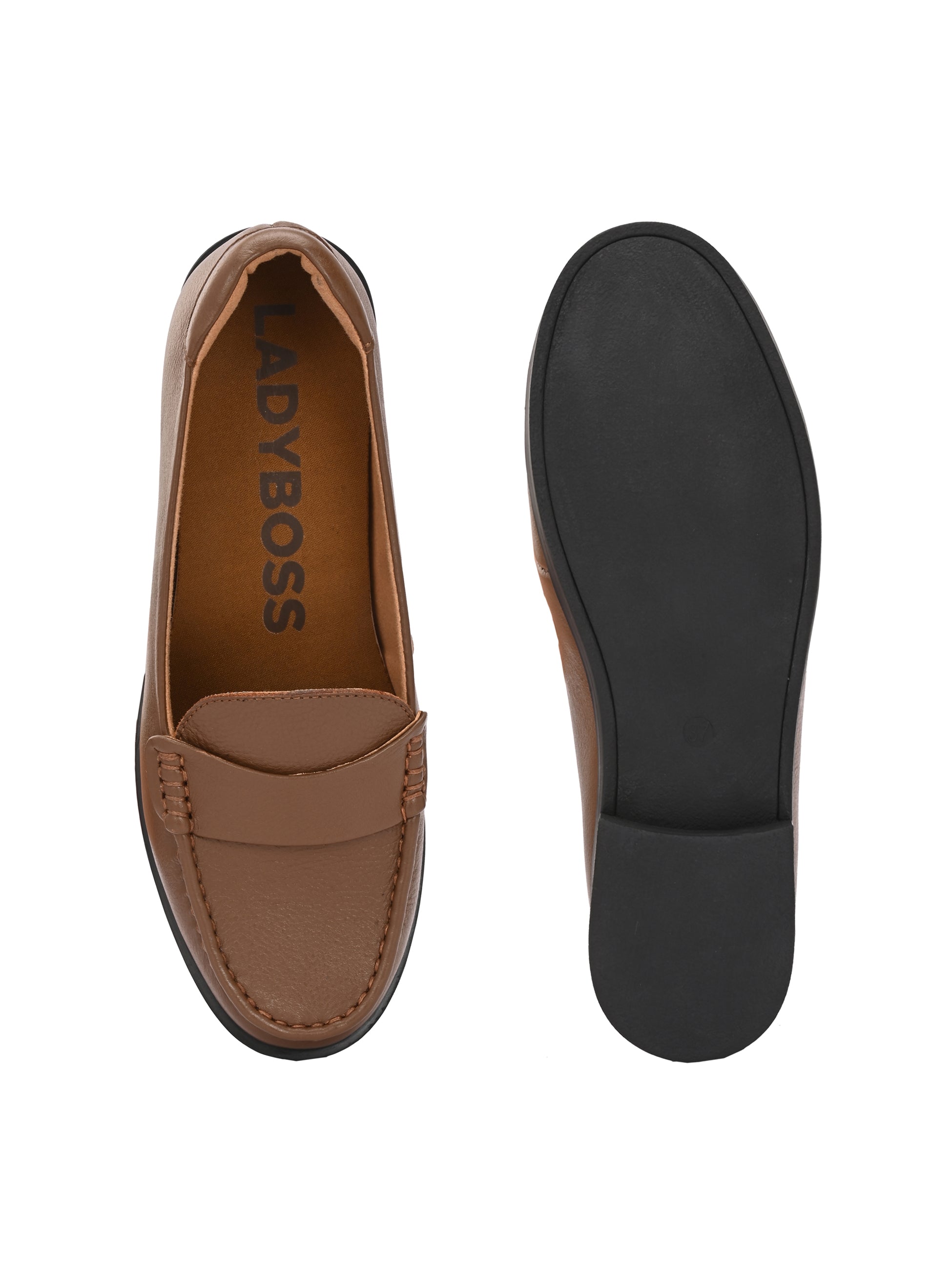 Arvis Leather Formal Ballerinas