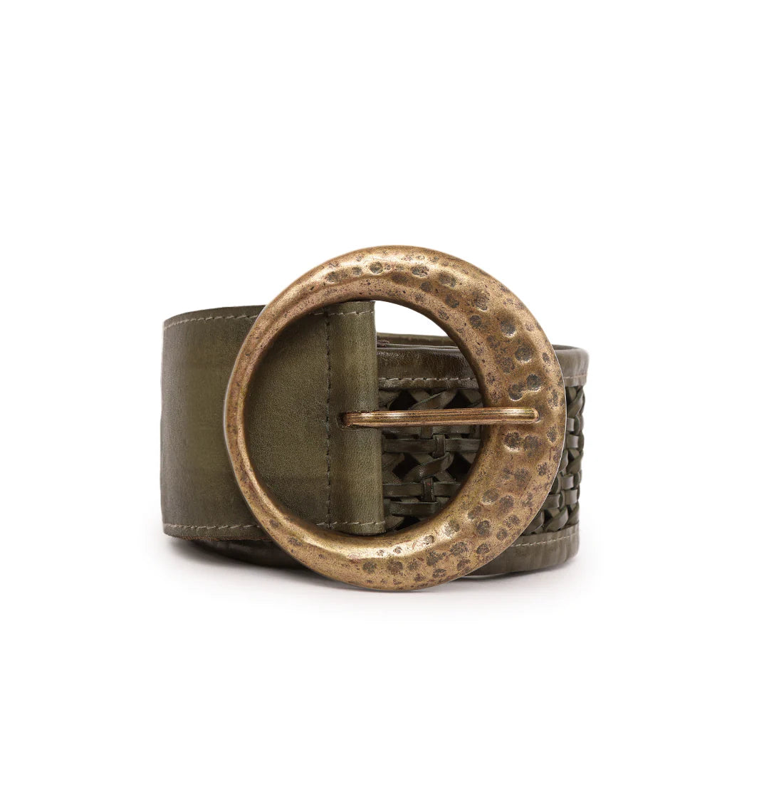 Olive Women's Genuine Leather Belt