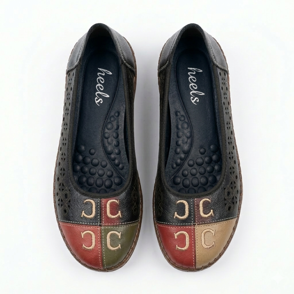 Odette Premium Leather Multy Comfort Ballerinas