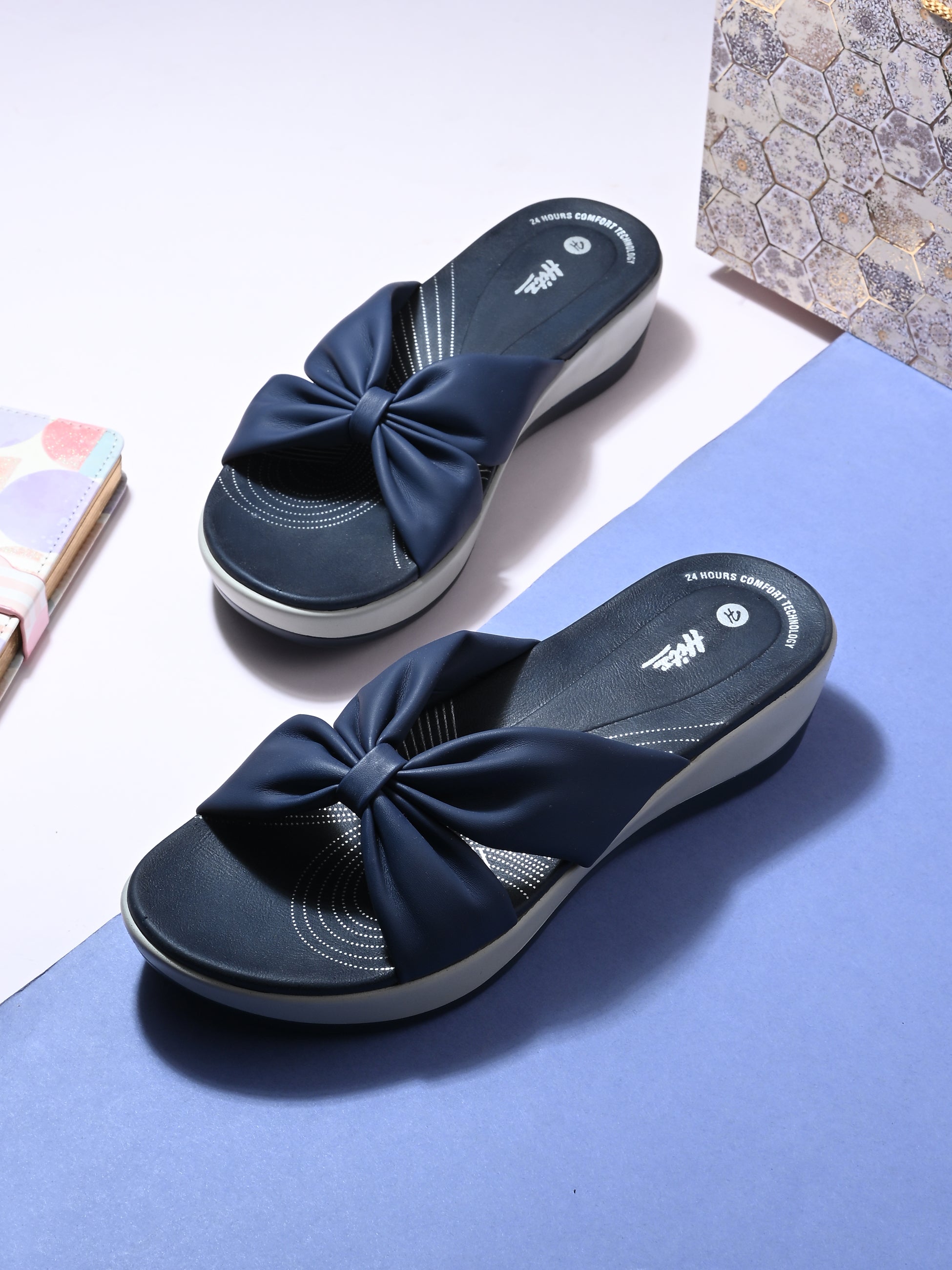 Eva Knot Cushioned Slippers