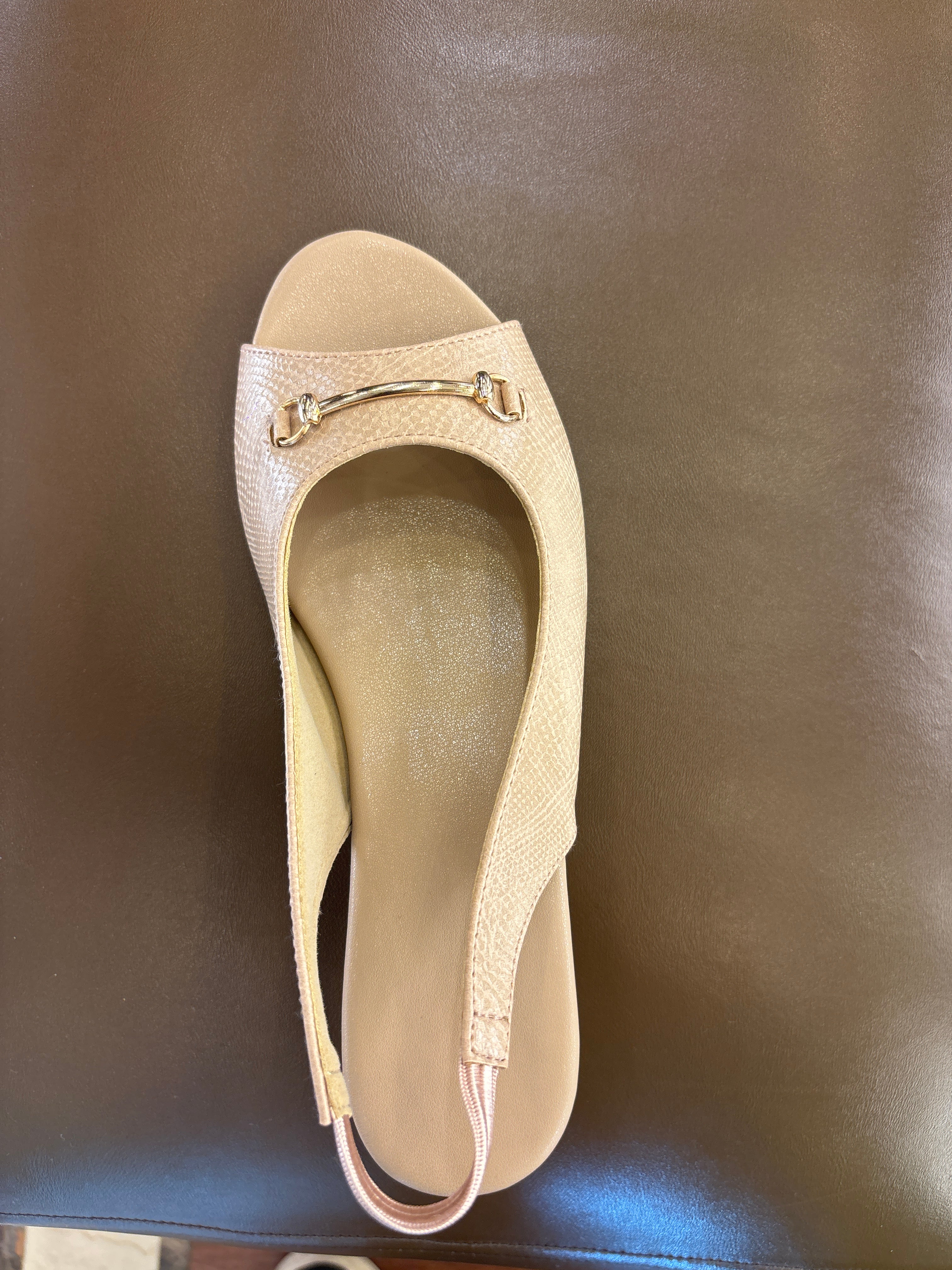 Antoine Wedge Heel Peep-toe Sandals