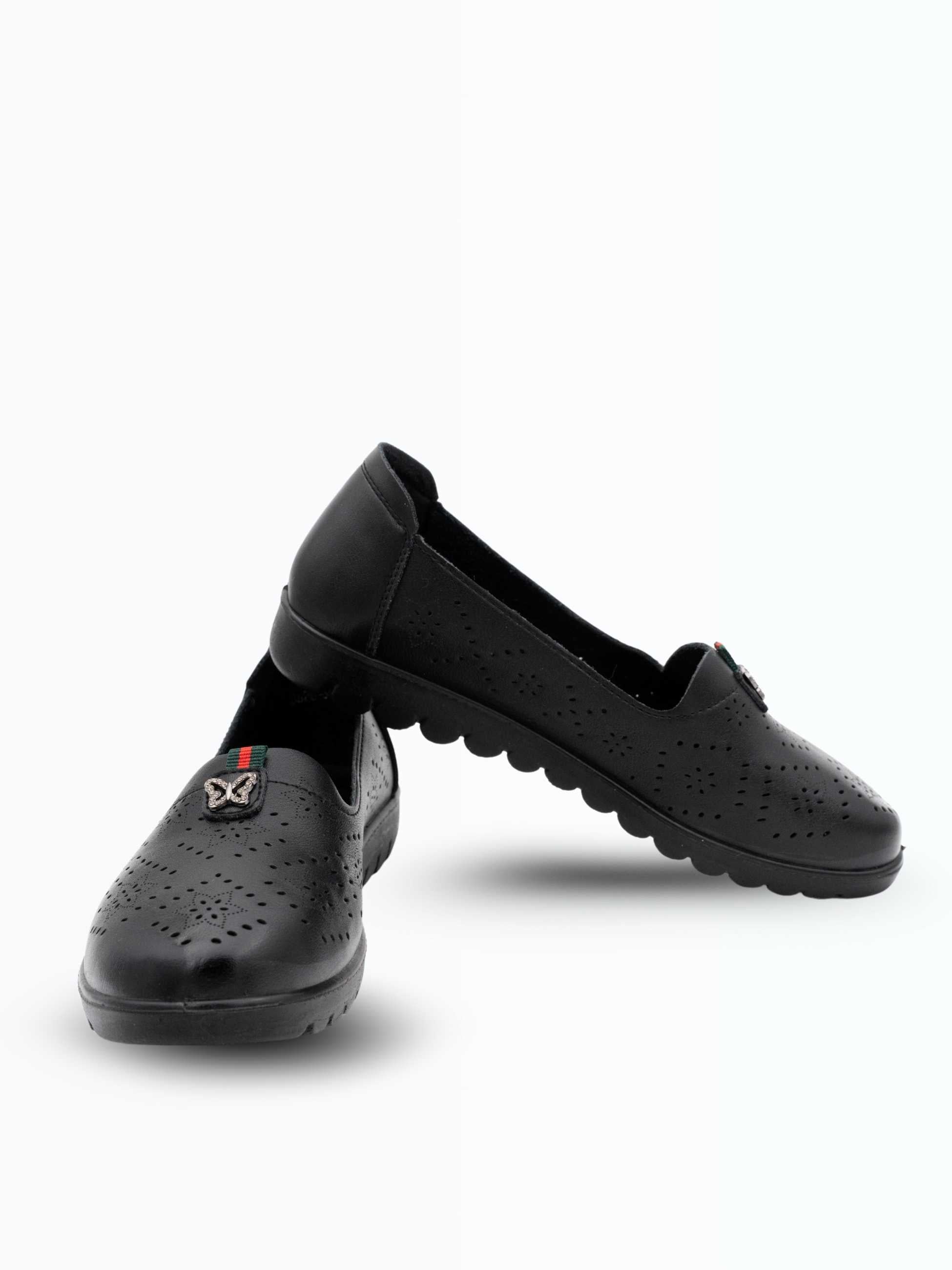 Esme Perforated Cushioned Loafers
