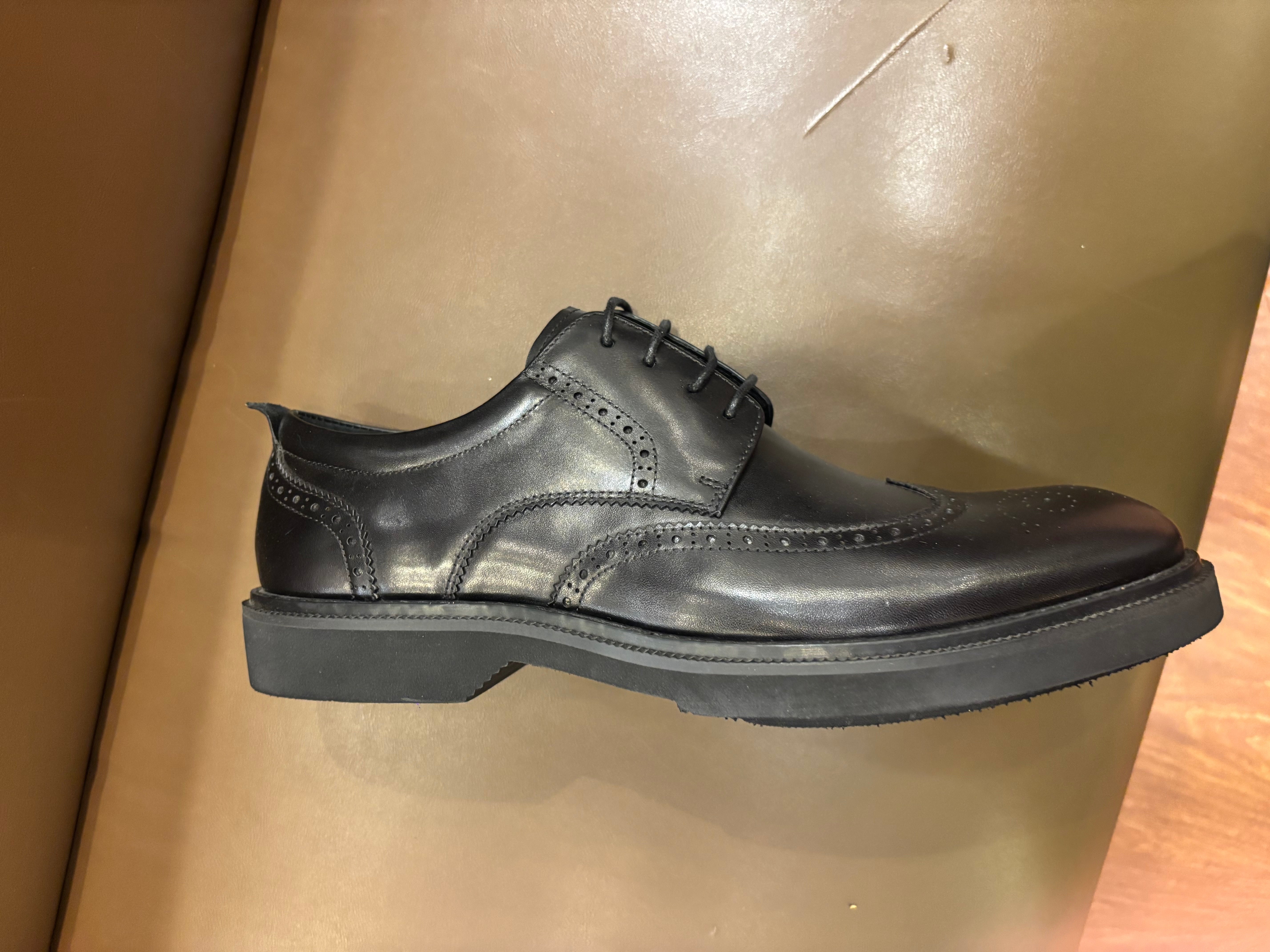 Massimo Premium Leather Lite Formal Lace Up Brogues