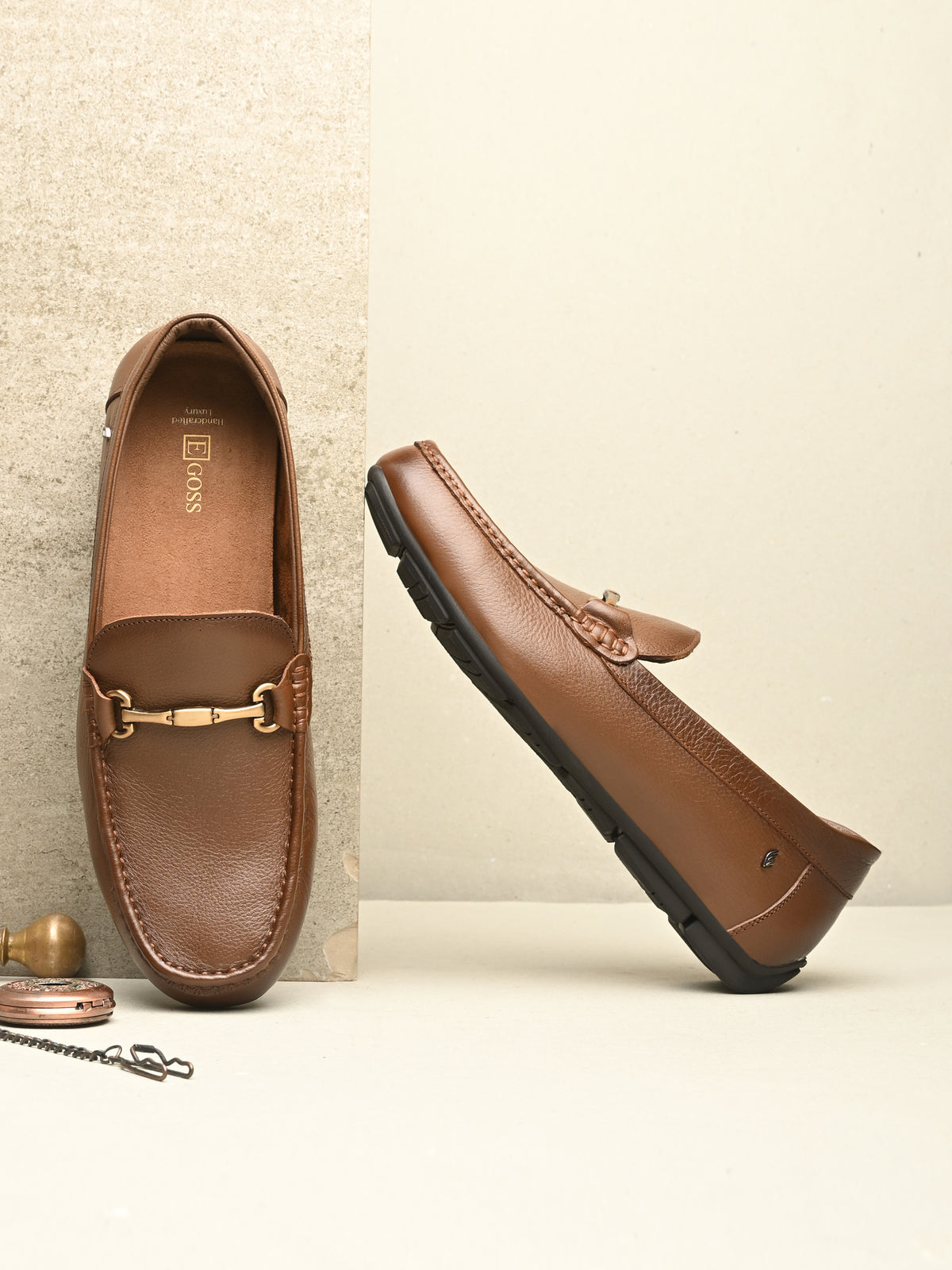 Pierce Leather Cushioned Loafers