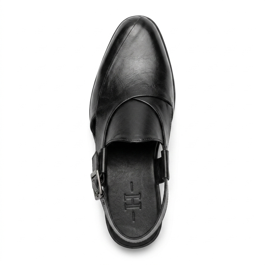 Demarzio Leather Ethnic Peshawari Sandals