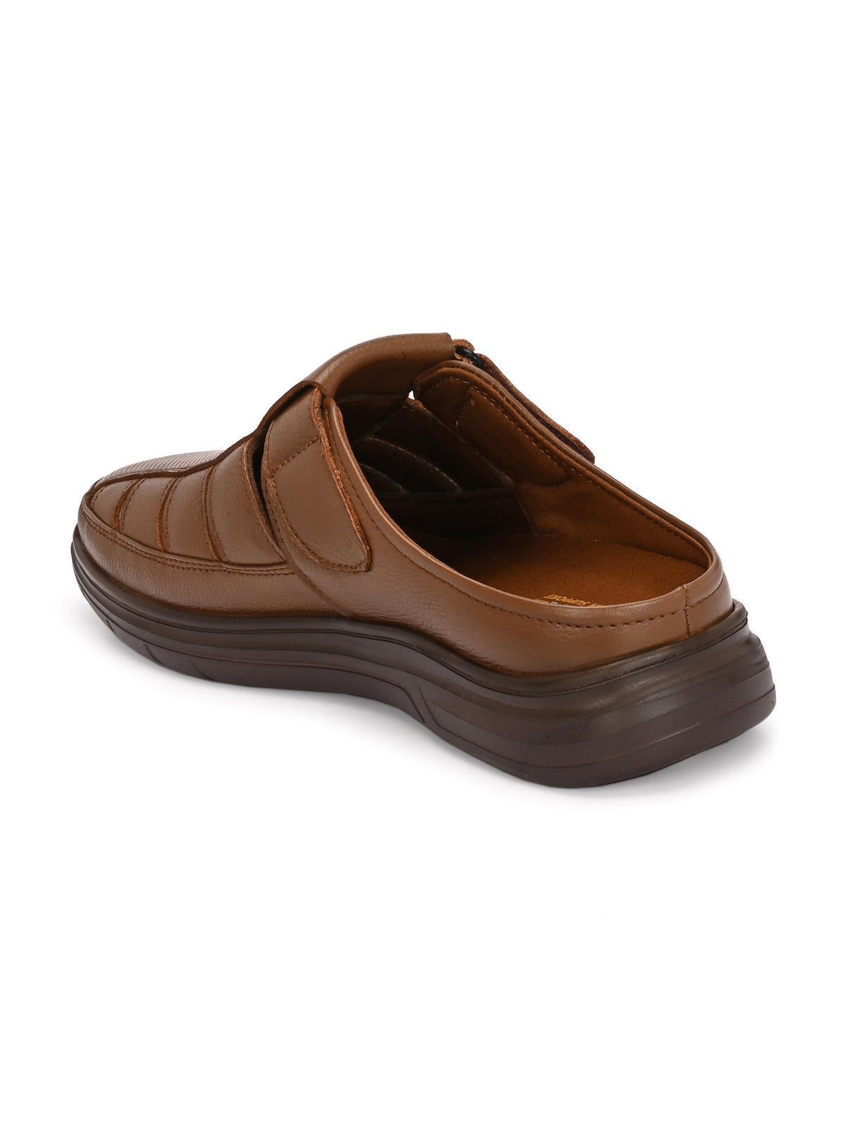 Ottavio Zero Gravity Leather Velcro Mules