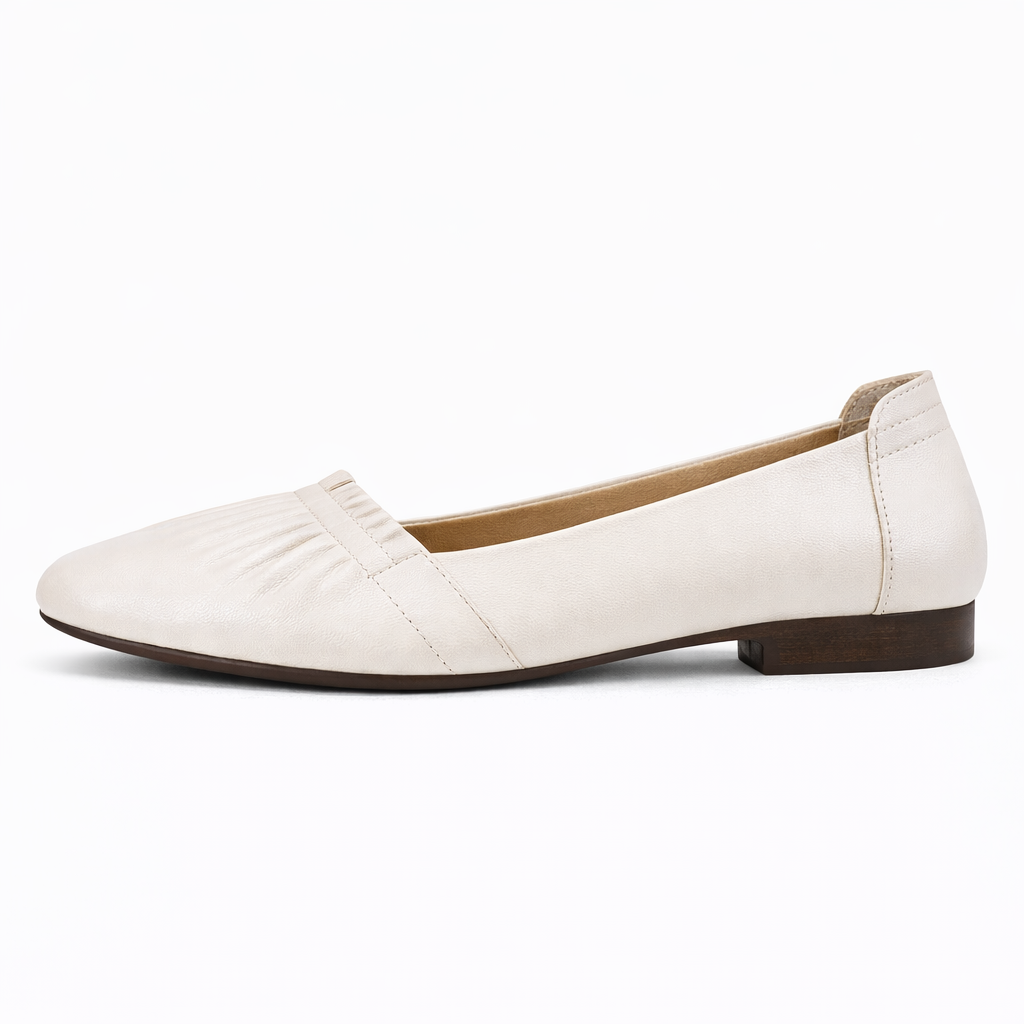Linda Premium Leather Comfort Ballerinas - The Heels India