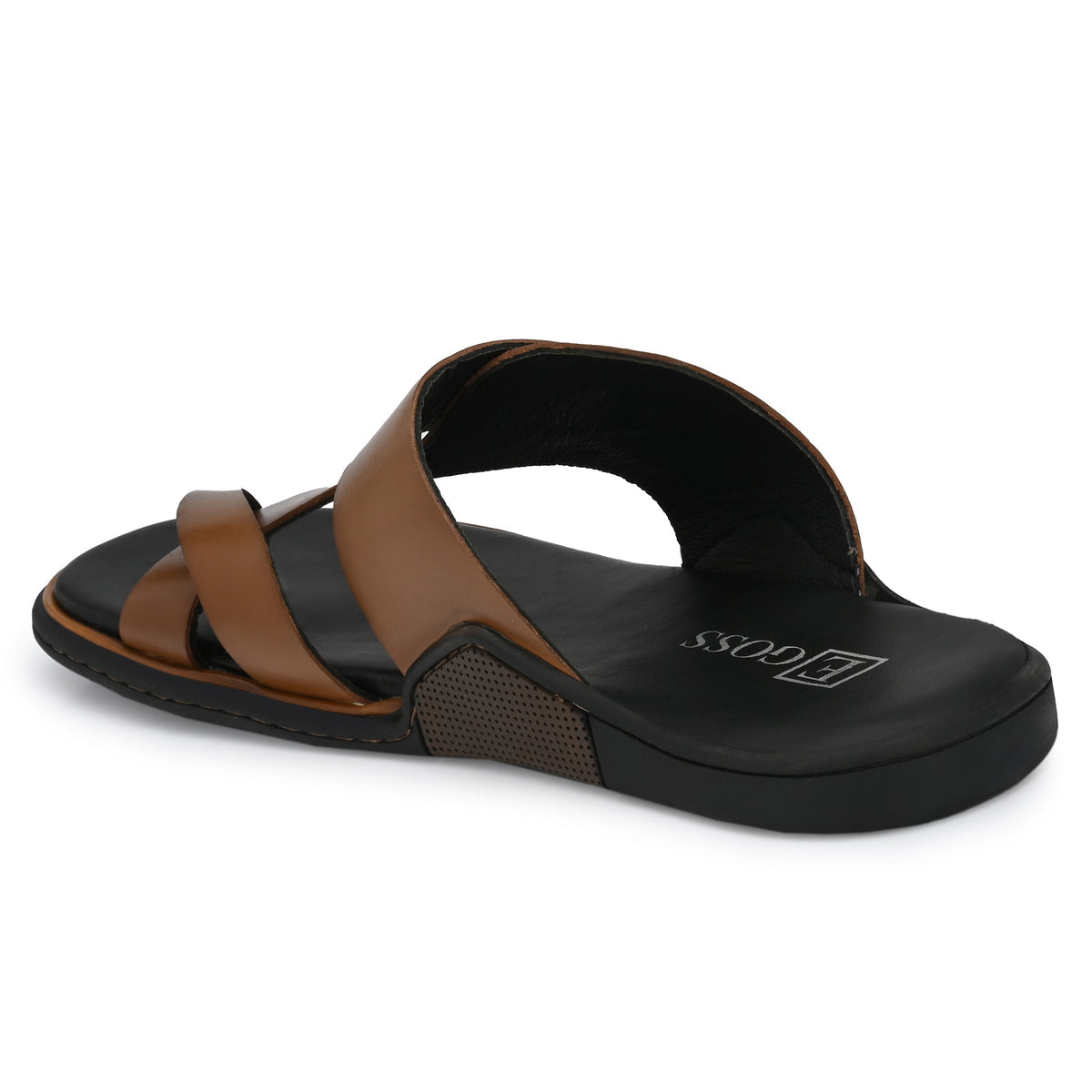 Vance Cushion Leather Thumb Slippers - The Heels India