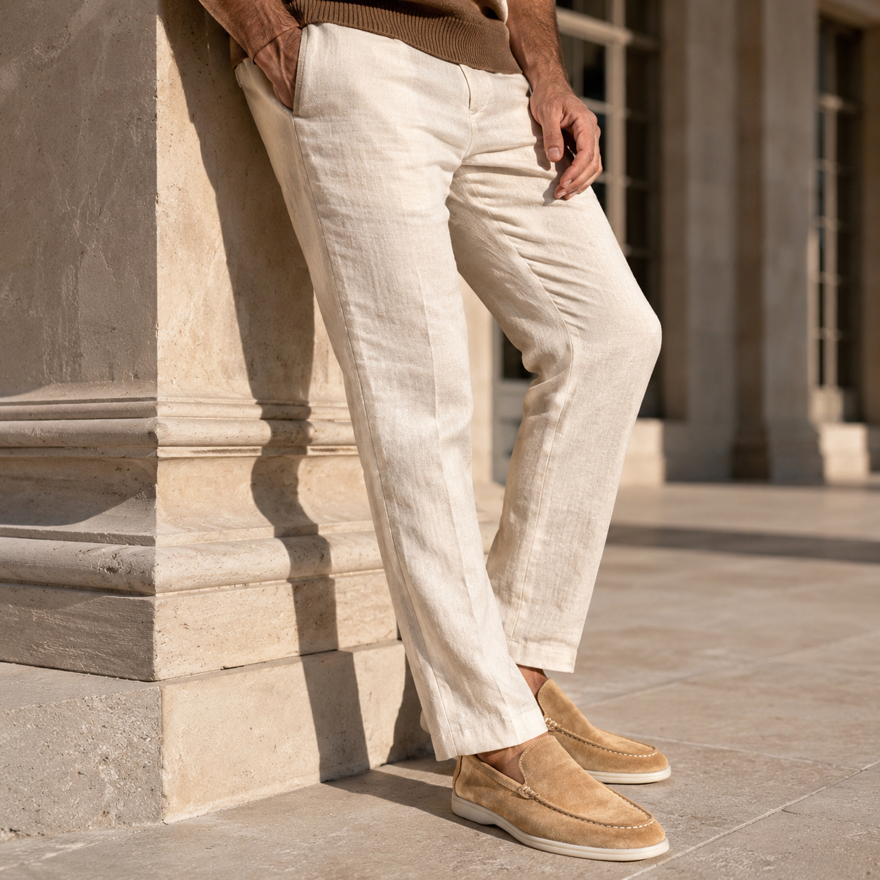 Alonso Premium Suede Leather Slip-On Loafers