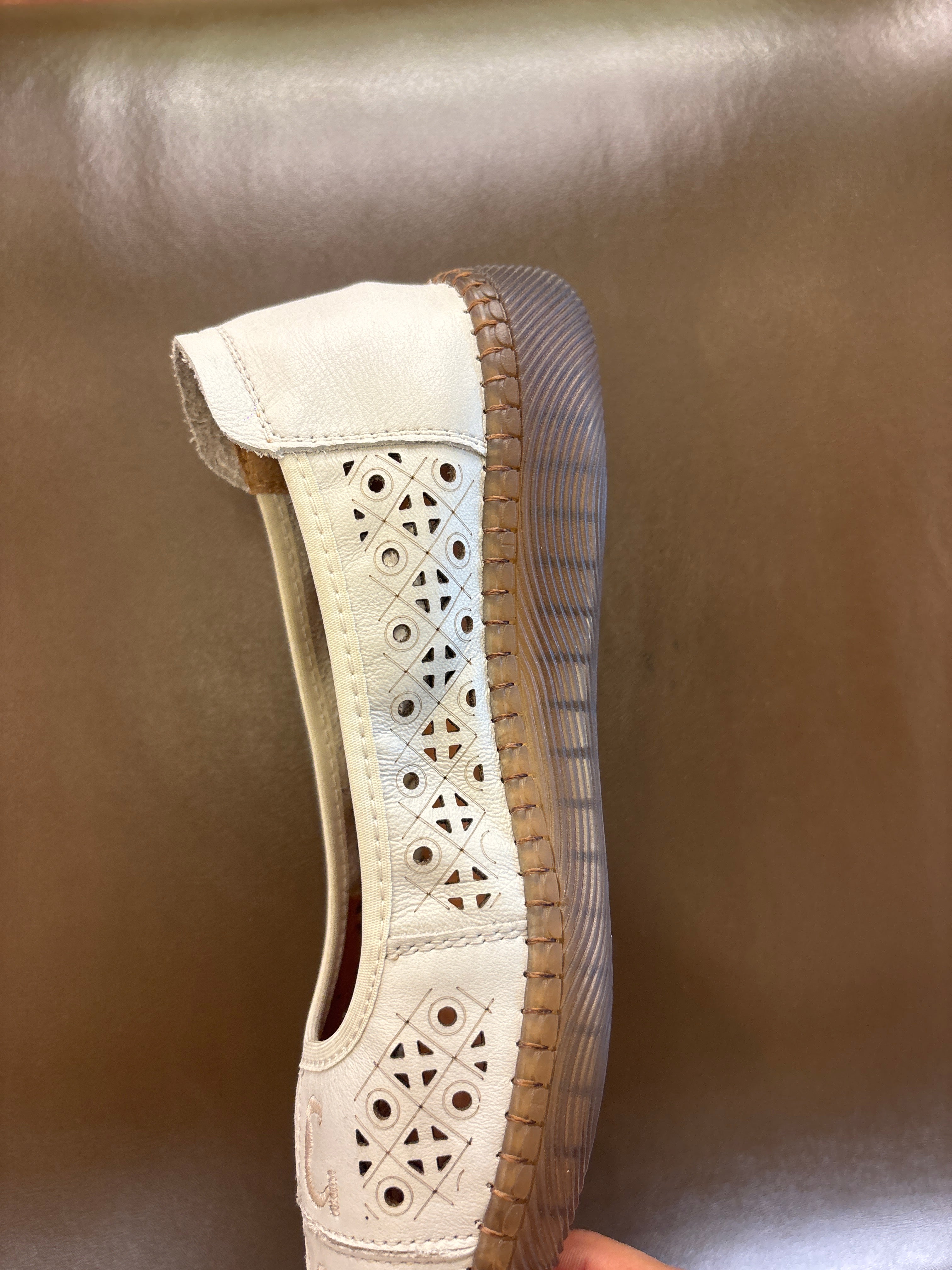 Odette Premium Leather Multy Comfort Ballerinas - The Heels India